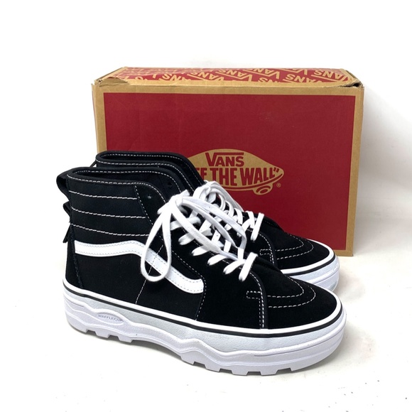 VANS Sentry Sk8-Hi WC Sneakers Women Skate Shoes Black Suede Canvas VN0A5KY5BA2 - Picture 6 of 8